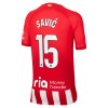 Officiële Voetbalshirt + Korte Broek Atlético Madrid Savic 15 Thuis 2023-24 - Kids